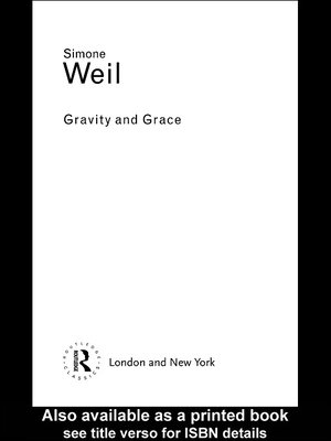 cover image of Gravity and Grace